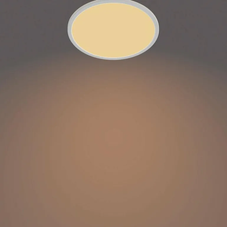 Plafonnier Philips Superslim CL550 LED Blanc, 1 lumière