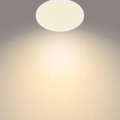 Plafonnier Philips Superslim CL550 LED Blanc, 1 lumière