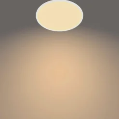 Plafonnier Philips Superslim CL550 LED Blanc, 1 lumière