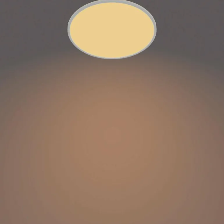 Plafonnier Philips Superslim CL550 LED Blanc, 1 lumière