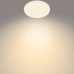 Plafonnier Philips Superslim CL550 LED Blanc, 1 lumière