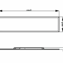 Plafonnier Philips Touch LED Blanc, 1 lumière