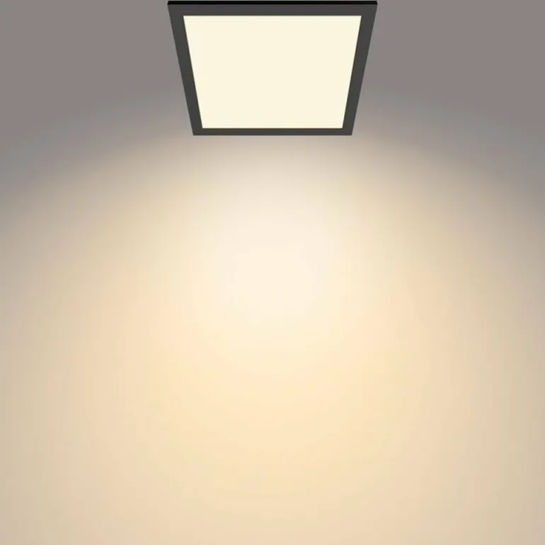 Plafonnier Philips Touch SceneSwitch LED Noir, 1 lumière