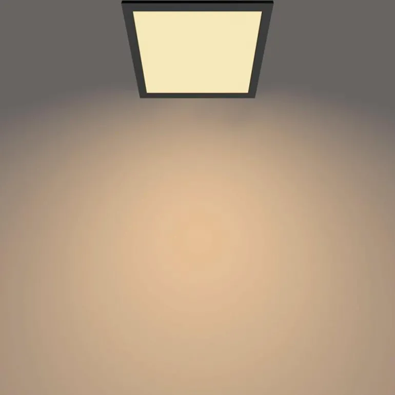 Plafonnier Philips Touch SceneSwitch LED Noir, 1 lumière