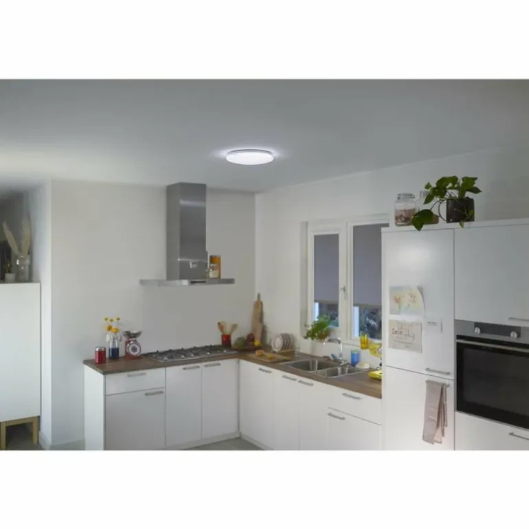 Plafonnier Philips WiZ Adria LED Blanc, 1 lumière