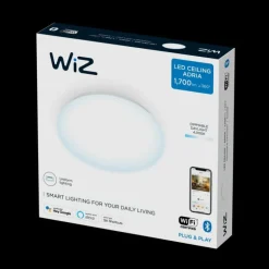 Plafonnier Philips WiZ Adria LED Blanc, 1 lumière
