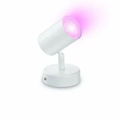 Plafonnier Philips WiZ IMAGEO LED Blanc, 1 lumière, Changeur de couleurs