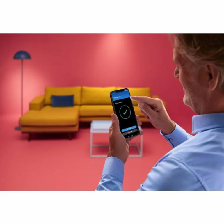 Plafonnier Philips WiZ IMAGEO LED Blanc, 3 lumières, Changeur de couleurs