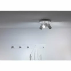 Plafonnier Philips WiZ IMAGEO LED Blanc, 3 lumières, Changeur de couleurs
