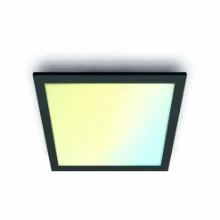 Plafonnier Philips WiZ LED Noir, 1 lumière