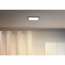 Plafonnier Philips WiZ LED Noir, 1 lumière