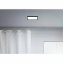 Plafonnier Philips WiZ LED Noir, 1 lumière