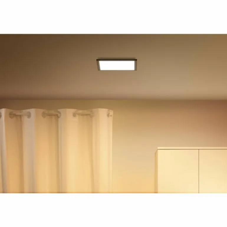 Plafonnier Philips WiZ LED Noir, 1 lumière