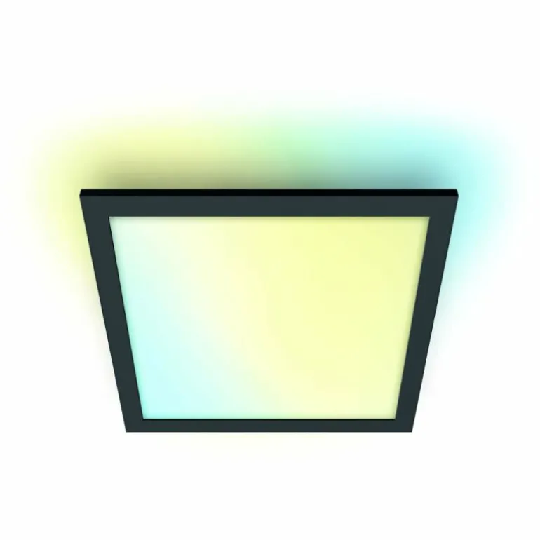 Plafonnier Philips WiZ LED Noir, 1 lumière