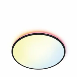 Plafonnier Philips WiZ Rune LED Noir, Blanc, 1 lumière, Changeur de couleurs