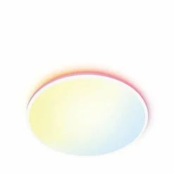 Plafonnier Philips WiZ Rune LED Blanc, 1 lumière, Changeur de couleurs