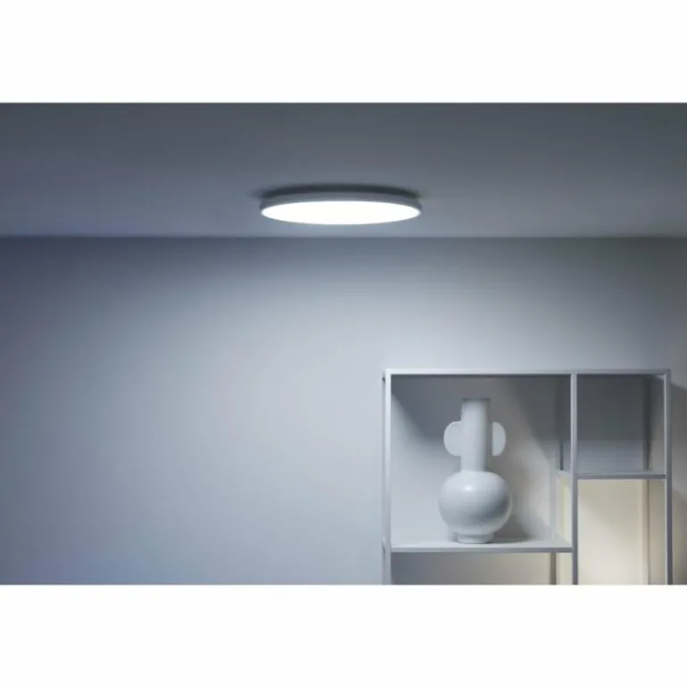 Plafonnier Philips WiZ Rune LED Blanc, 1 lumière, Changeur de couleurs