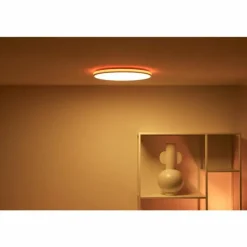 Plafonnier Philips WiZ Rune LED Blanc, 1 lumière, Changeur de couleurs