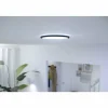 Plafonnier Philips WiZ Super Slim LED Noir, 1 lumière