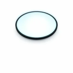 Plafonnier Philips WiZ Super Slim LED Noir, 1 lumière