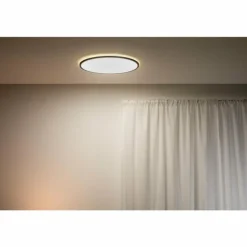 Plafonnier Philips WiZ SuperSlim LED Noir, Blanc, 1 lumière