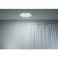 Plafonnier Philips WiZ SuperSlim LED Blanc, 1 lumière