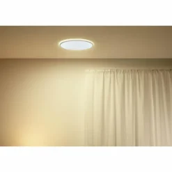 Plafonnier Philips WiZ SuperSlim LED Blanc, 1 lumière