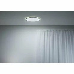 Plafonnier Philips WiZ SuperSlim LED Noir, 1 lumière