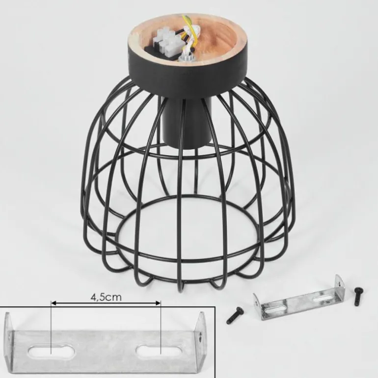 Plafonnier Piment Noir, 1 lumière