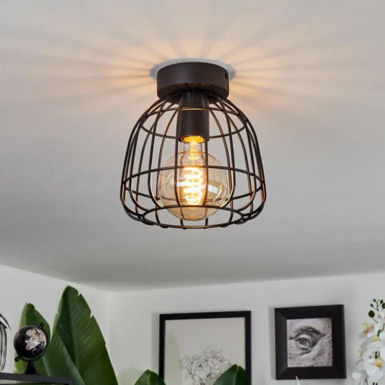 Plafonnier Piment Noir, 1 lumière