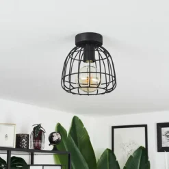 Plafonnier Piment Noir, 1 lumière