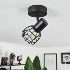 Plafonnier Piment Noir, 1 lumière