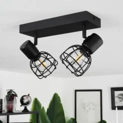 Plafonnier Piment Noir, 2 lumières