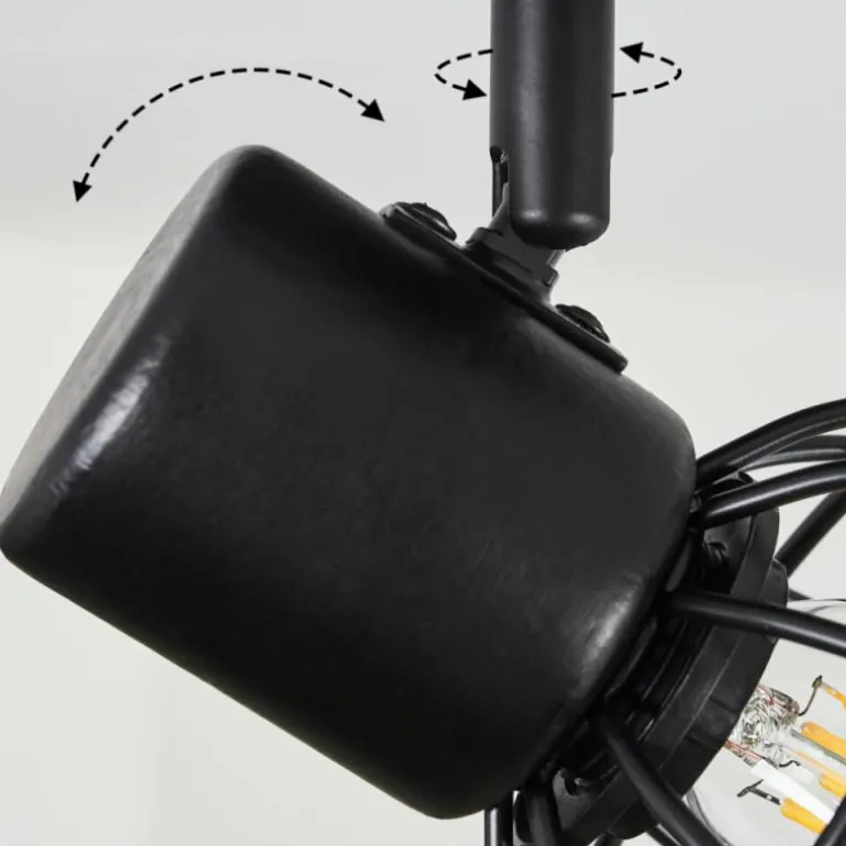 Plafonnier Piment Noir, 2 lumières