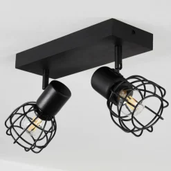 Plafonnier Piment Noir, 2 lumières