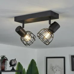 Plafonnier Piment Noir, 2 lumières