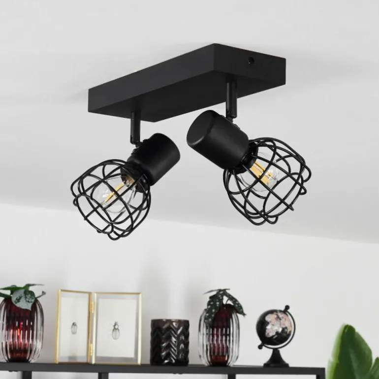 Plafonnier Piment Noir, 2 lumières