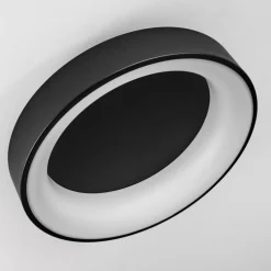 Plafonnier Pine LED Noir, 1 lumière