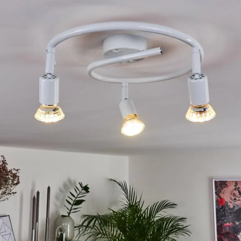 Plafonnier Planes LED Blanc, 3 lumières
