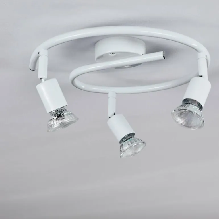 Plafonnier Planes LED Blanc, 3 lumières