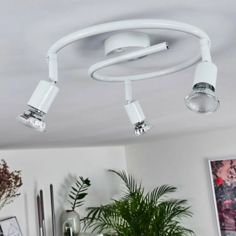 Plafonnier Planes LED Blanc, 3 lumières