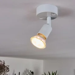 Plafonnier Planes LED Blanc, 1 lumière
