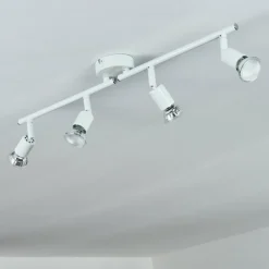 Plafonnier Planes LED Blanc, 4 lumières
