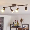 Plafonnier Planes LED Rouille, 4 lumières