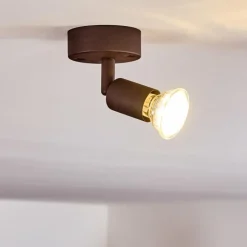 Plafonnier Planes LED Rouille, 1 lumière