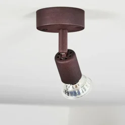 Plafonnier Planes LED Rouille, 1 lumière