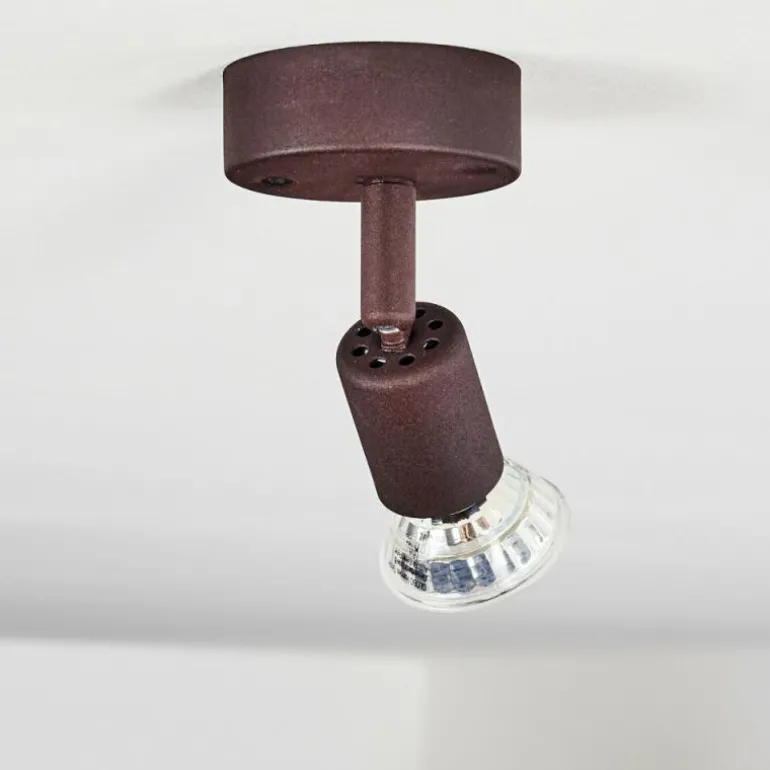 Plafonnier Planes LED Rouille, 1 lumière