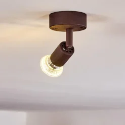 Plafonnier Planes LED Rouille, 1 lumière