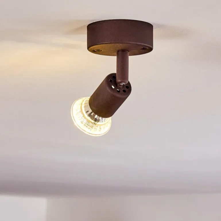 Plafonnier Planes LED Rouille, 1 lumière