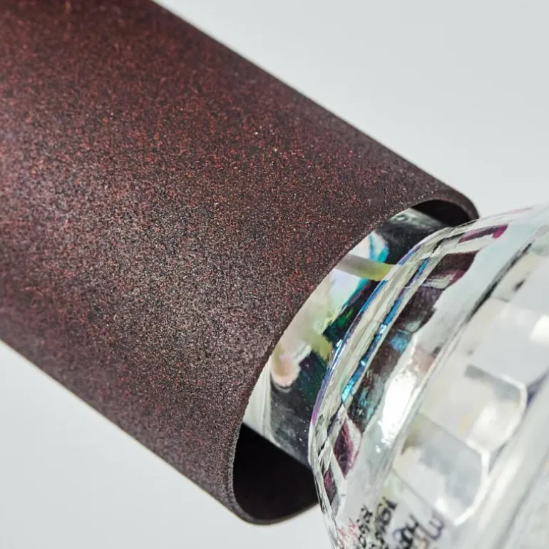 Plafonnier Planes LED Rouille, 3 lumières